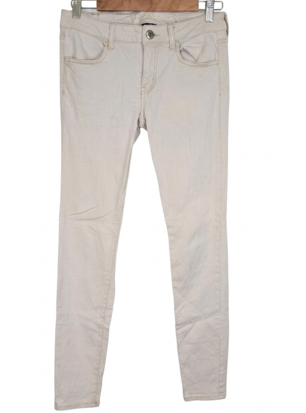 AEO‎ cream jeggings